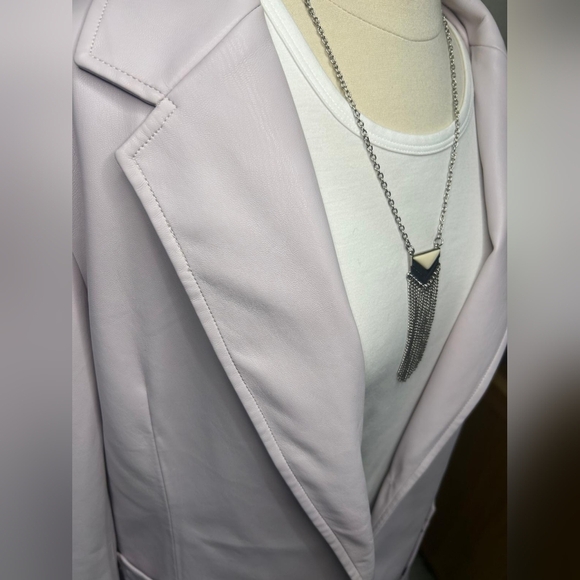 Anthropologie Lavender Blazer - Picture 6 of 12